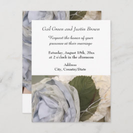 牡丹結婚式招待状 招待状