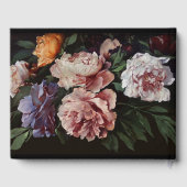 牡丹絵画の追悼本2 ゲストブック (裏面)