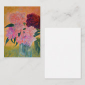 牡丹絵画病 ノートカード (正面/裏面)