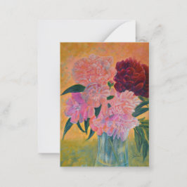 牡丹絵画病 ノートカード