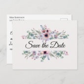 牡丹縁ど. ポストカード (正面/裏面)