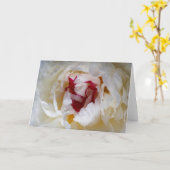 牡丹花びら カード (黄色い花)