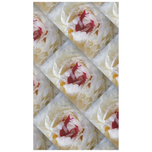 牡丹花びら テーブルクロス (正面)