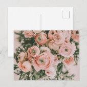 牡丹花葉書 ポストカード (正面/裏面)