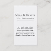 ~*牡丹蓮ハート。マッサージピラティス霊気ヨガ 名刺 (裏面)