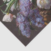 牡丹薄紫花籠デクページクラシックガーデン 薄葉紙 (詳細)