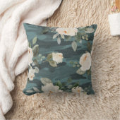 牡丹迷彩柄装飾用クッション クッション (ブランケット)