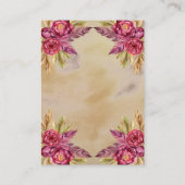 牡丹開花がJARゲームカードで飴を推測 名刺 (裏面)