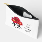 牡丹3枚 アクセサリーポーチ (見開き)