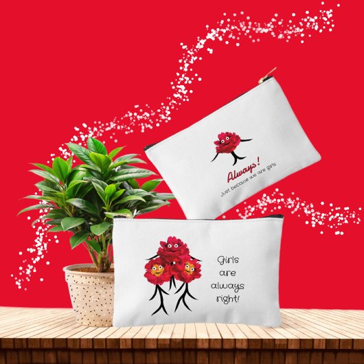 牡丹3枚 アクセサリーポーチ