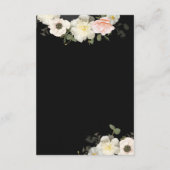 牡丹・アネモネの結婚詳細封じ込めカード エンクロージャーカード (裏面)