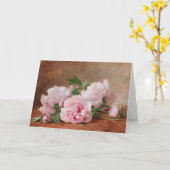 牡丹 | アレクサンドレガンバデプレドール カード (黄色い花)