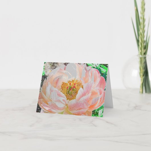 牡丹 カード (正面)