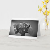 牡丹 カード (黄色い花)