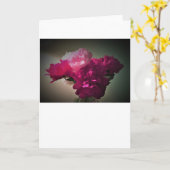 牡丹、カード カード (黄色い花)