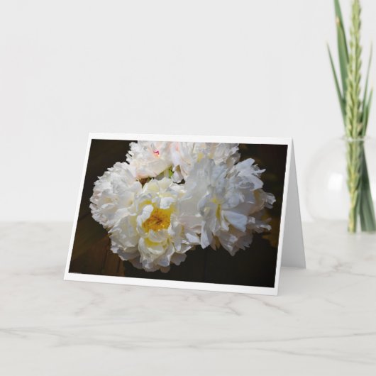 牡丹、カード カード (正面)