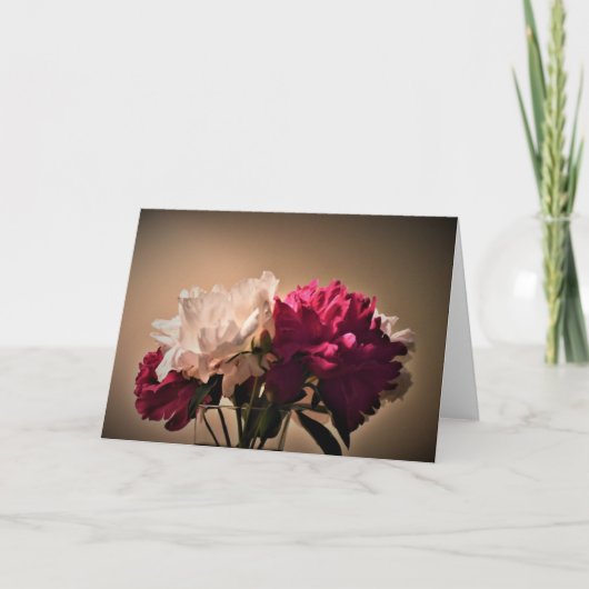 牡丹、カード カード (正面)