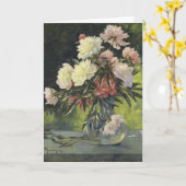 牡丹 | ガンナルソンウェンネルバーグ カード (黄色い花)