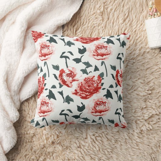 牡丹 クッション (ブランケット)
