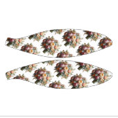 牡丹、シトリン、トパーズの花束 ミニバスケットボール (パネル)