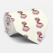 牡丹 ネクタイ (ロール)