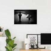 牡丹 – ノワール, ポスター (ホームオフィス)