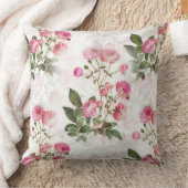 牡丹,フローラ,模様,美しい,モダントレンディー, クッション (ブランケット)