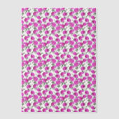 牡丹。 ベラム紙招待状 (正面)