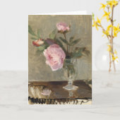 牡丹 | ベルザモリソト カード (黄色い花)