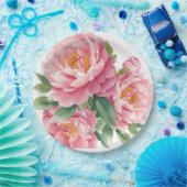 牡丹 ペーパープレート (パーティー)