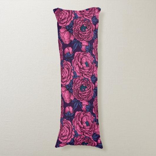 牡丹 ボディピロー (正面縦)