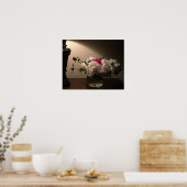 牡丹 ポスター (キッチン)