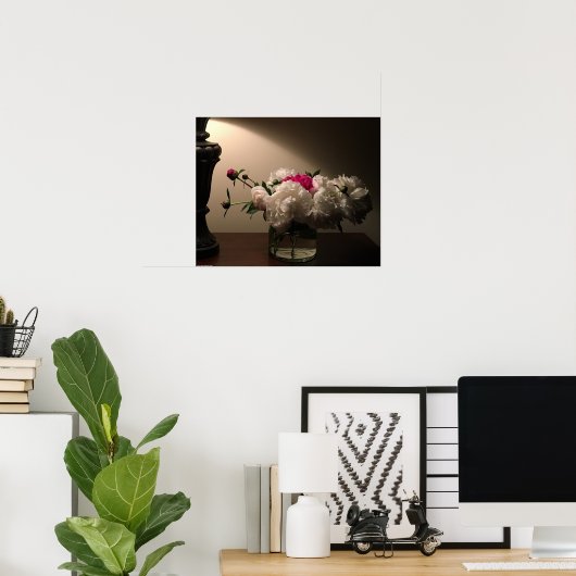 牡丹 ポスター (ホームオフィス)