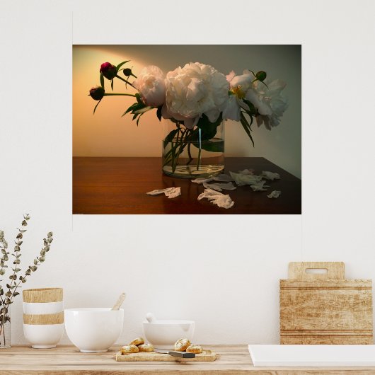 牡丹 ポスター (キッチン)