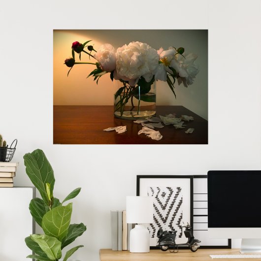 牡丹 ポスター (ホームオフィス)