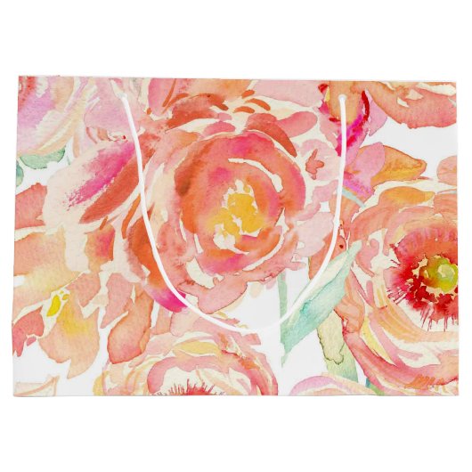 牡丹 ラージペーパーバッグ (裏面)