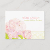 牡丹+レーフェイクスエレガントファッション 名刺 (正面)