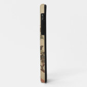 牡丹、其一のシャクヤク、Kiitsuの日本芸術 Case-Mate iPhoneケース (裏面/左)
