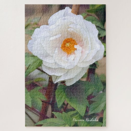 牡丹 [花] ジグソーパズル (縦)