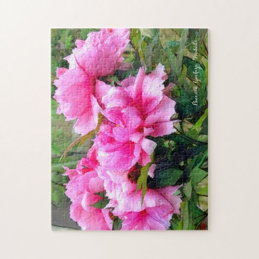 牡丹 [花] ジグソーパズル (縦)