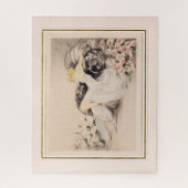 牡丹、1935年ルイ・イカルト ジグソーパズル (縦)