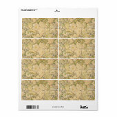 牡丹c1897 ラベル (フルシート)