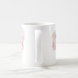 牡牛を桃色に噛む コーヒーマグカップ