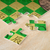 牡牛座と火のドラゴン ジグソーパズル (側面)