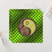 牡牛座と金属の猿 カード (正面/裏面インサイチュ)