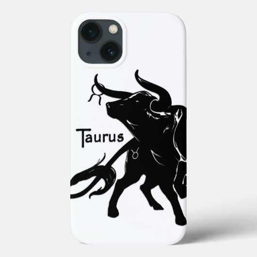 牡牛座のマイ�ティ・タウラス Case-Mate iPhoneケース (裏面)