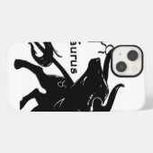 牡牛座のマイ�ティ・タウラス iPhoneケース (裏面横)