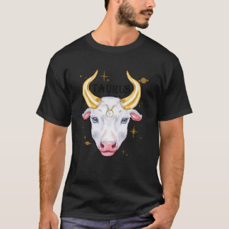牡牛座の占星術ホロスコープ Tシャツ