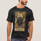 牡牛座の太陽星座 Tシャツ (正面)