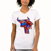 牡牛座の女性Tシャツ - 美意識高いおうし座のジグザックTシャツ